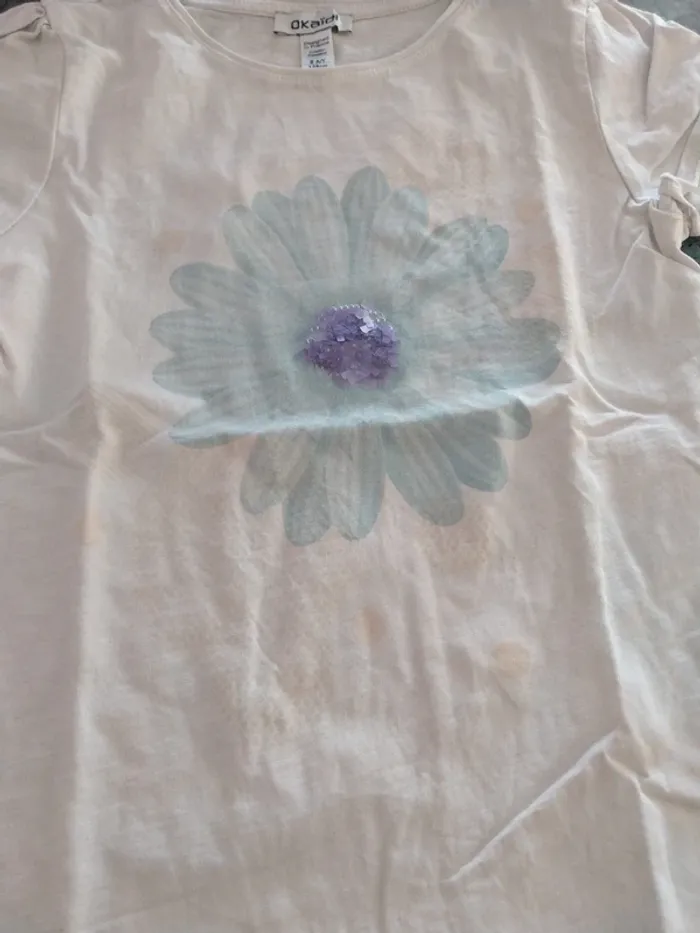 T-shirt manche courte 8 ans - photo numéro 3