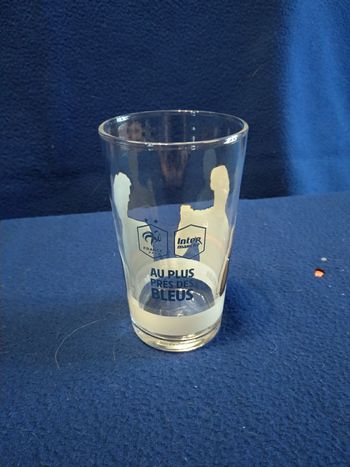 Verre Au plus près des Bleus FFF Intermarché Arc International 