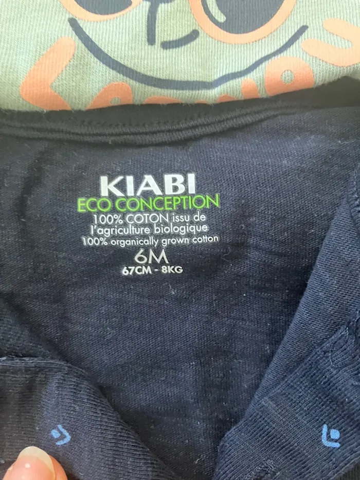 Lot de 3 tee-shirts garçon Kiabi en coton biologique - photo numéro 8