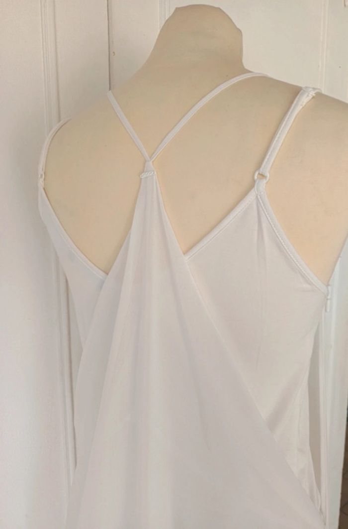 Robe longue voile doublé femme t m 38 cop copine - photo numéro 7
