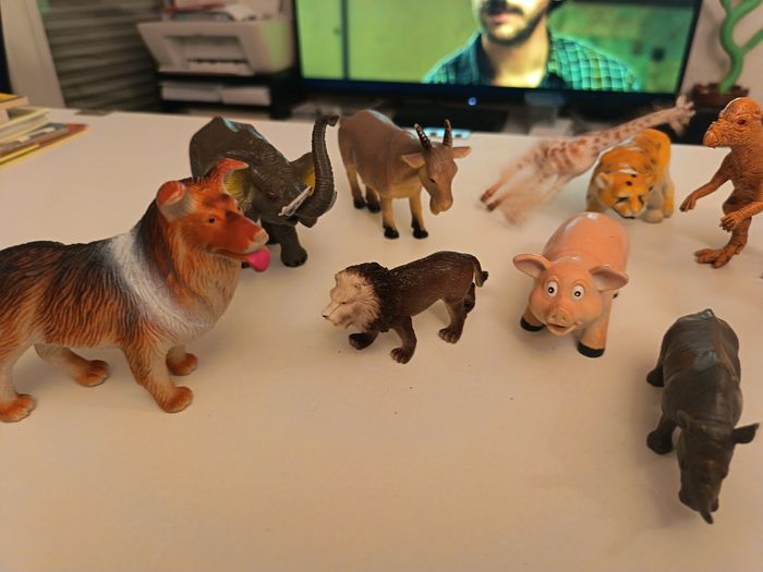 Lot d'animaux en plastique - photo numéro 2
