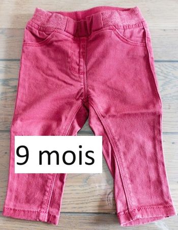Lot n°204 Pantalon 9 mois Gémo