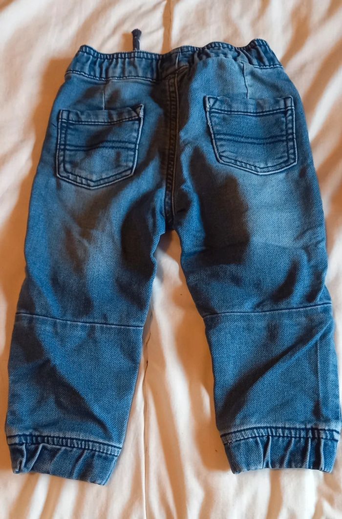 Jeans 18 mois taille élastique - photo numéro 2