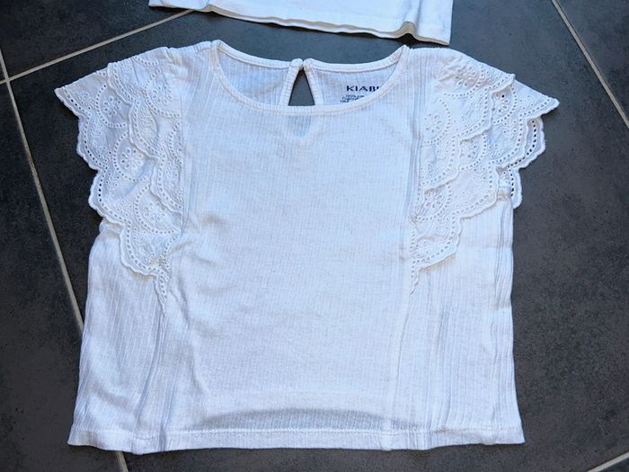 Lot de 2 t-shirts et short bébé fille Kiabi - photo numéro 6