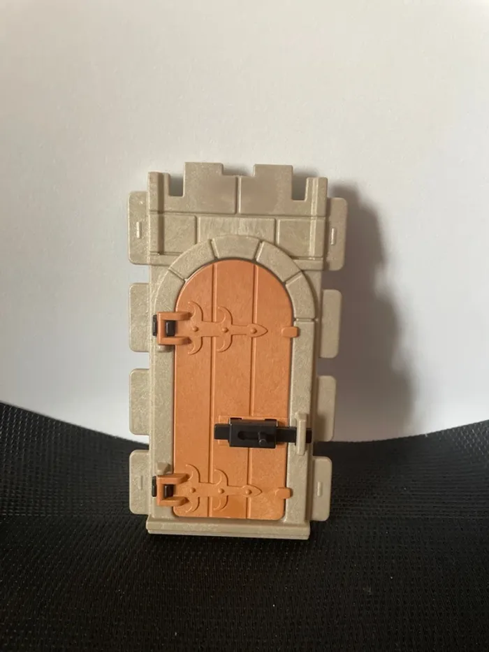 Playmobil mur parois avec porte et loquet château 3666 3667 3859 7144 3914 9989 3274 3351.