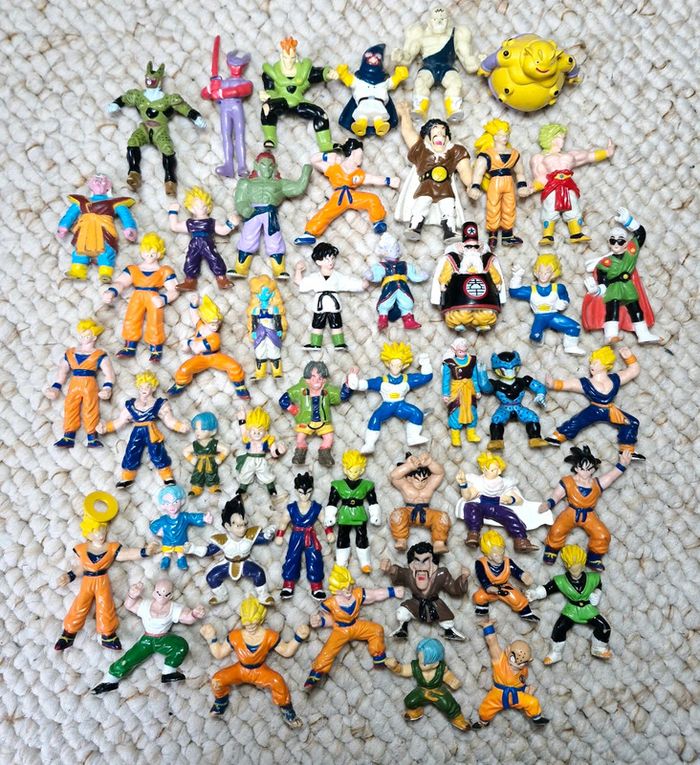 Lot de Gashapon DBZ Dragon Ball Z Jouets Vintage