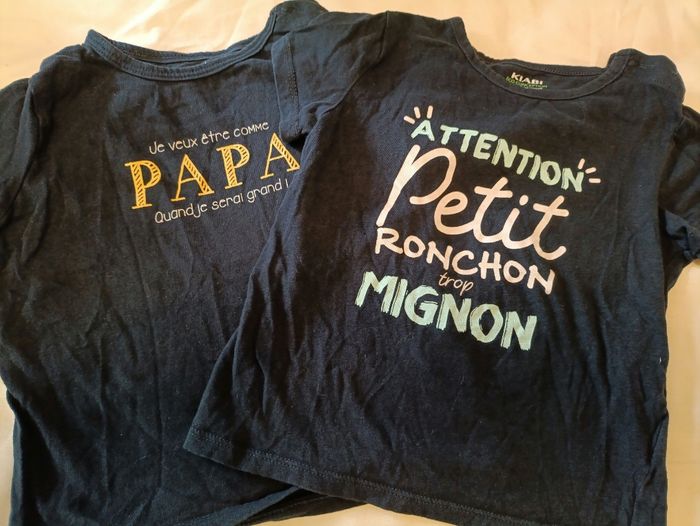 T-shirt manches courtes 24 mois