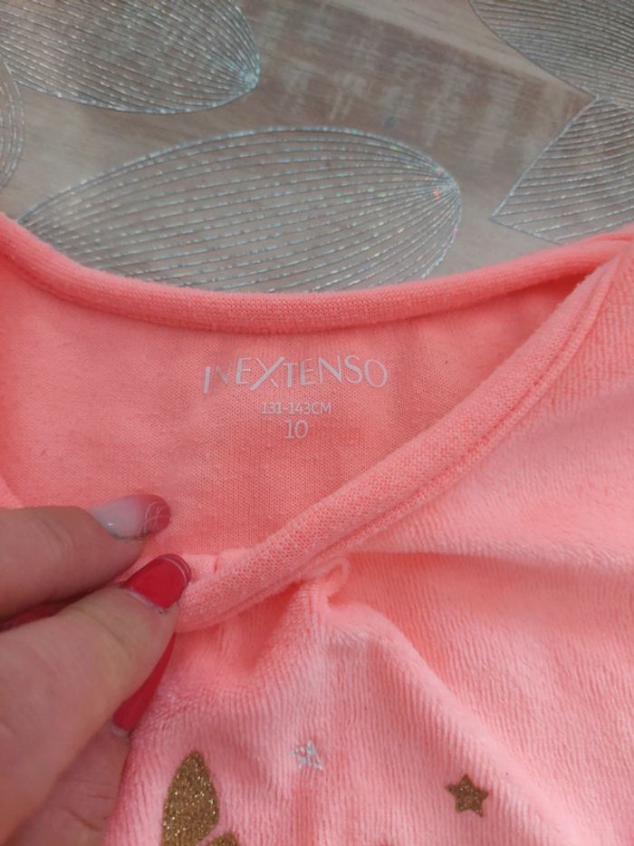 Pyjamas chaud fille licorne 10 ans - photo numéro 5