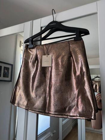 Jupe dorée bronze