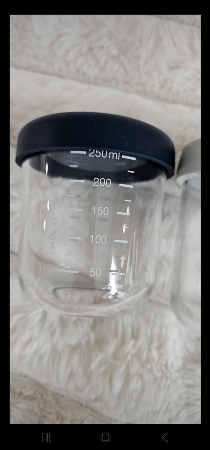 Lot de 3 pots en verre Béaba - photo numéro 5