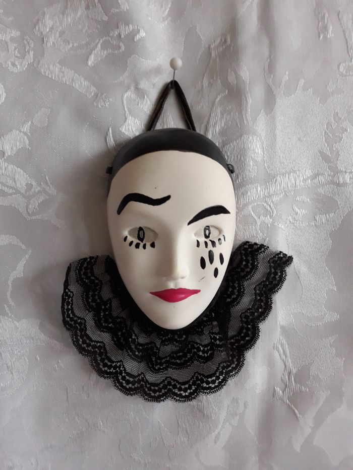 Faby27800 Masque Pierrot décoratif - photo numéro 1