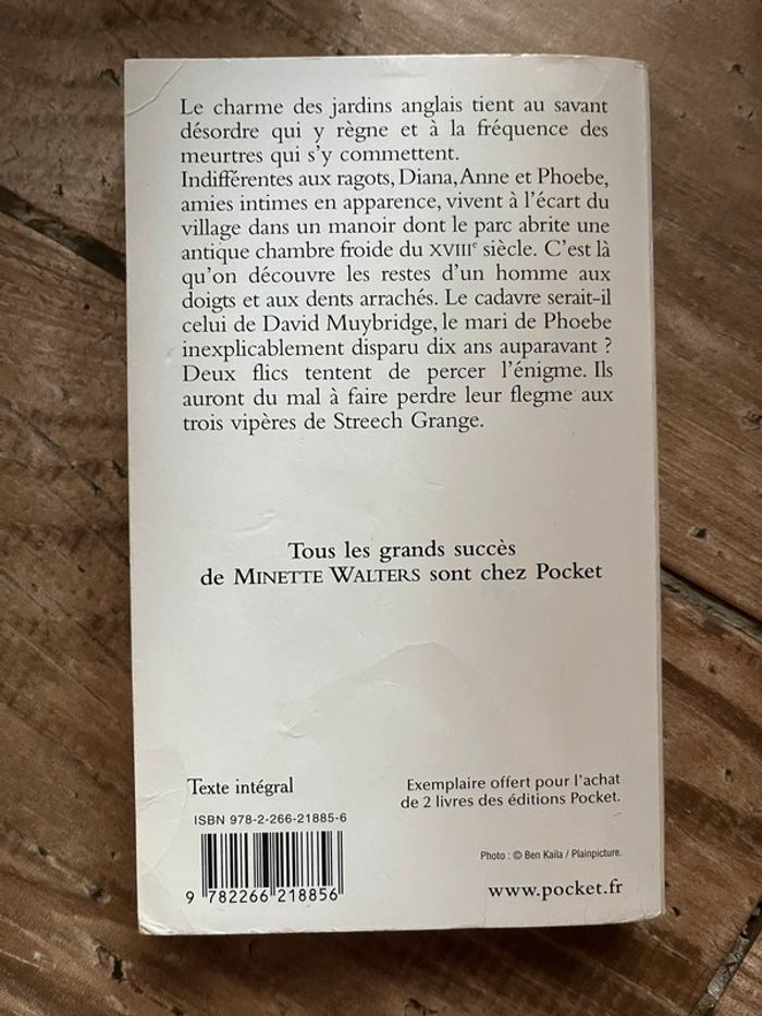 Livre Chambre froide Minette Walters - photo numéro 2