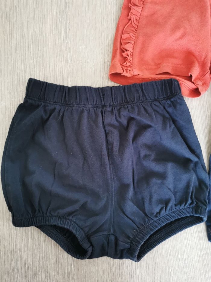 3 shorts 24 mois kiabi - photo numéro 2