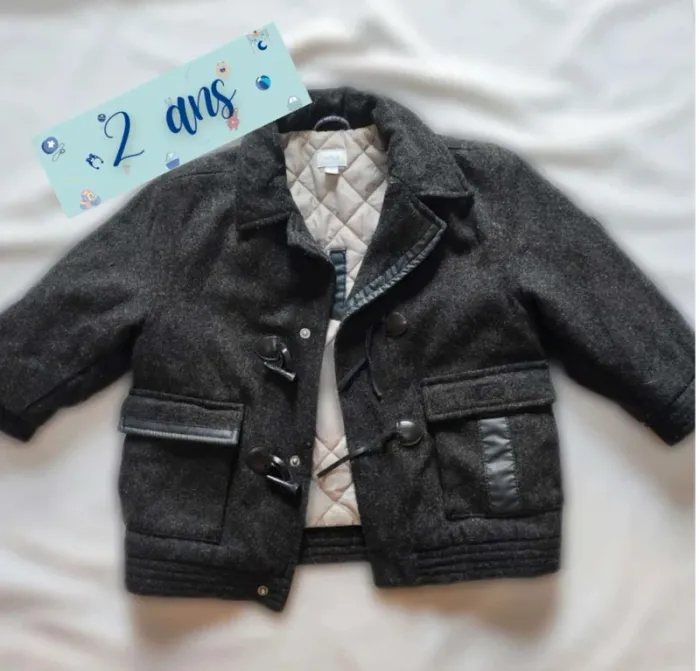 Manteau caban garçon 2ans