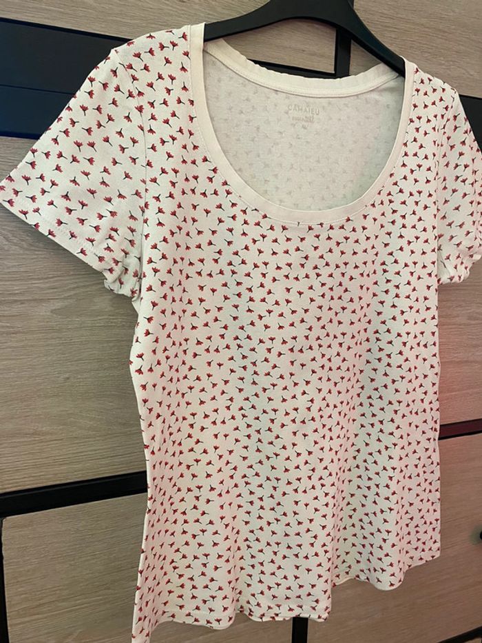 T-shirt Camaïeu Taille XL - photo numéro 3