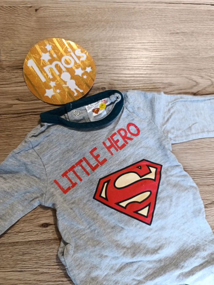 Pyjama superman 1 mois - photo numéro 2