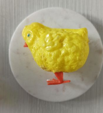 🐤 Figurine poussin jaune vintage 🐤