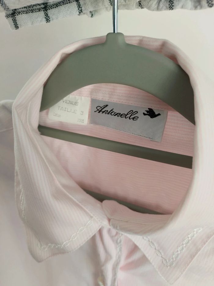 Antonelle chemise rose 40 - photo numéro 5