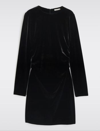 Robe ajusté en velour