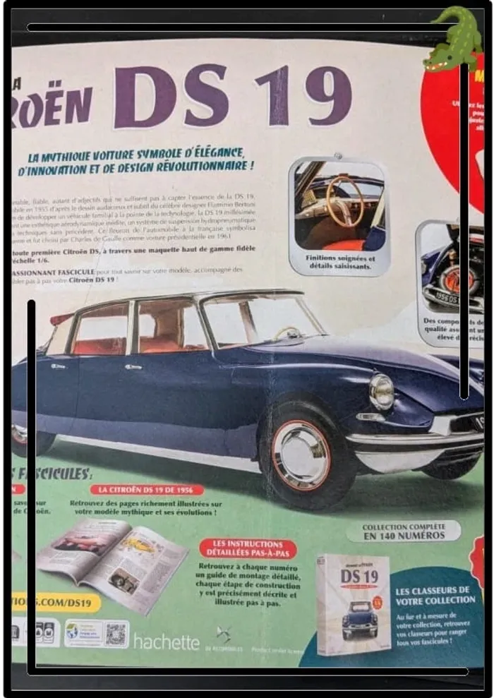 Hachette Collection - Citroën DS 19 n°1 - photo numéro 5