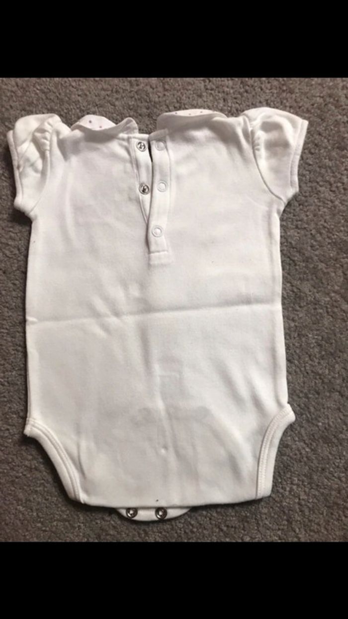 Body Jacadi blanc col Claudine 3 mois - photo numéro 3