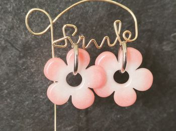 Boucles d'oreilles Grosses Fleurs