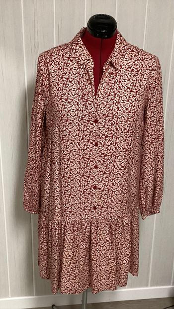 Robe  à volant m.longues 42/44