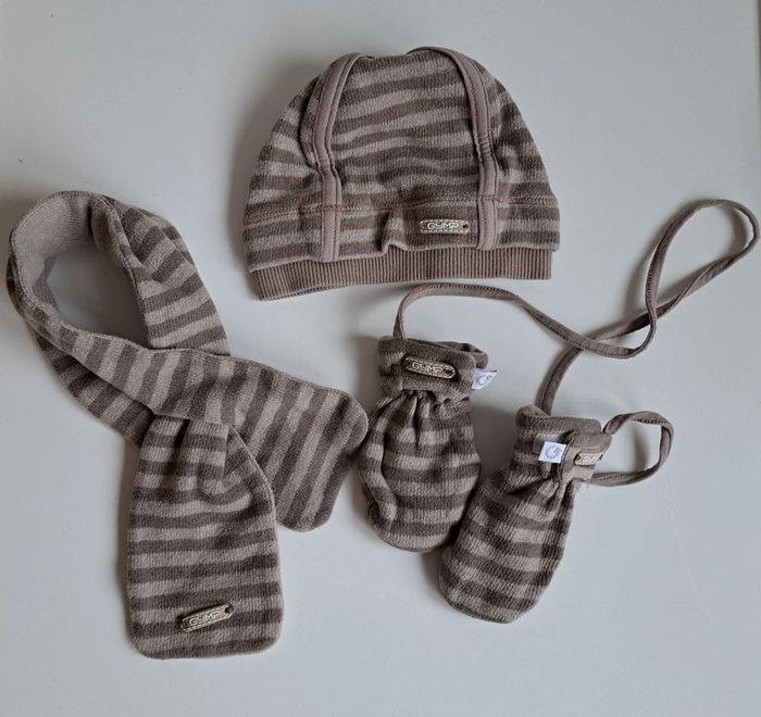 Ensemble bonnet, moufles et écharpe - photo numéro 2