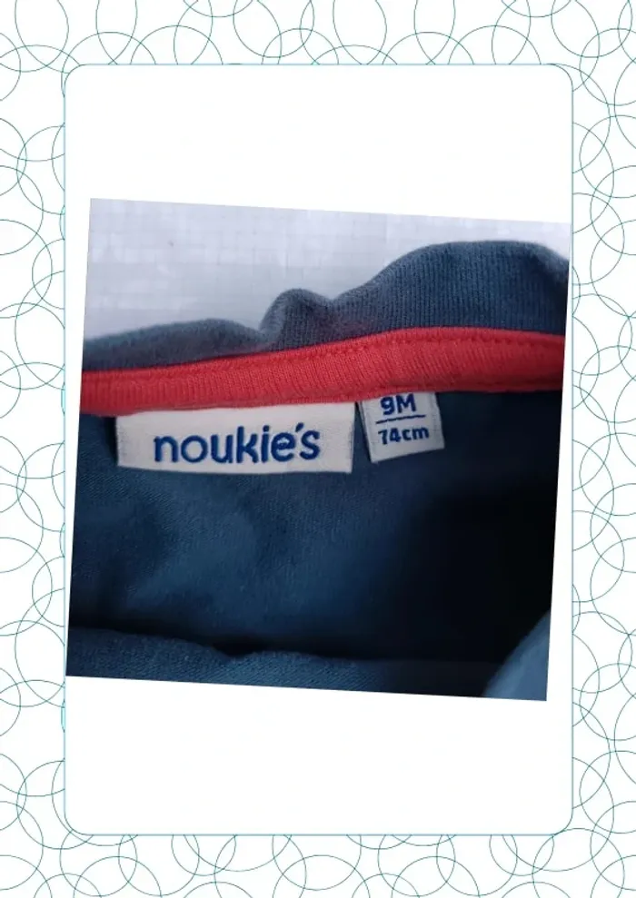 Tee shirt manches courtes 12 mois Noukie's - photo numéro 2