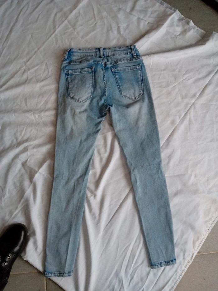Jeans L/40 Femme Style Usé CC Fashion Petit Prix - photo numéro 3