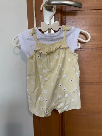 Tenue combinaison bébé fille