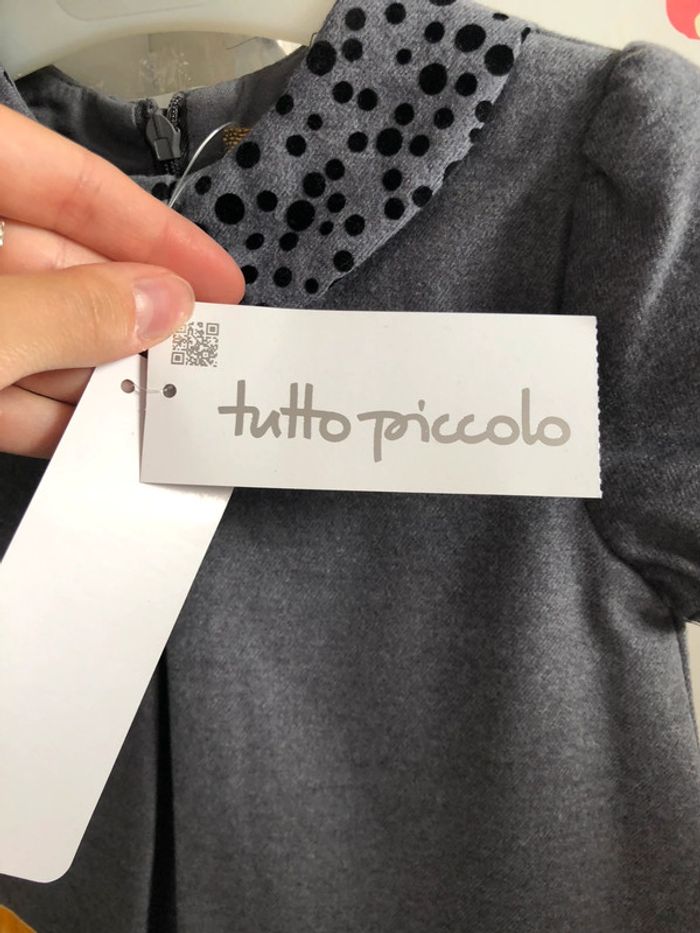 Ensemble robe et collant gris - photo numéro 4