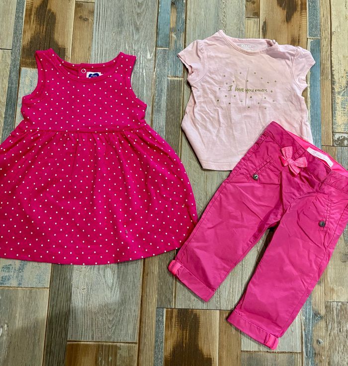 Lot vêtements bébé fille 6 mois - photo numéro 7