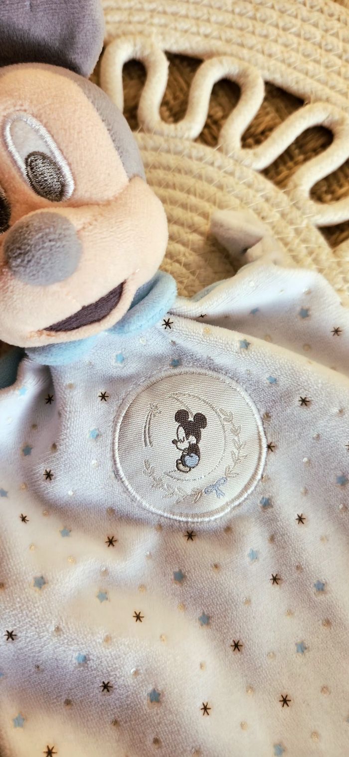 Doudou Lange Mickey Disney - photo numéro 7