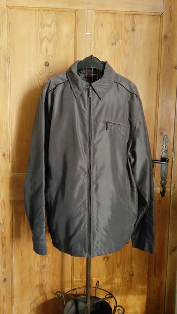 Veste coupe-vent gris foncé Ritchie