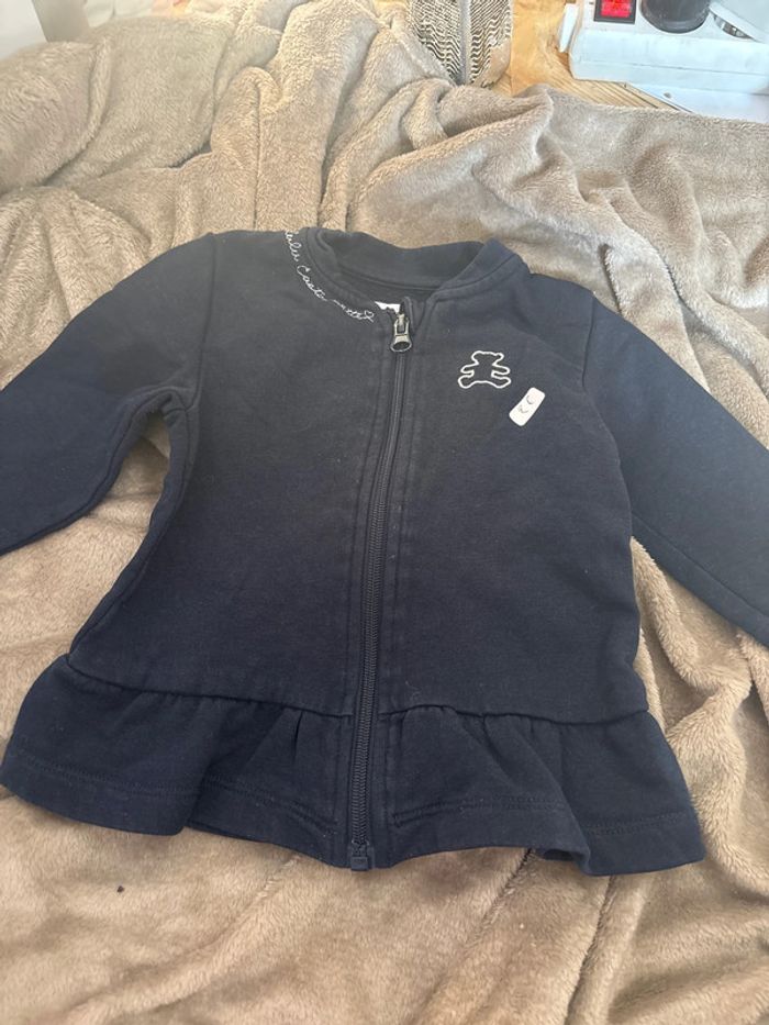 Gillet bleu