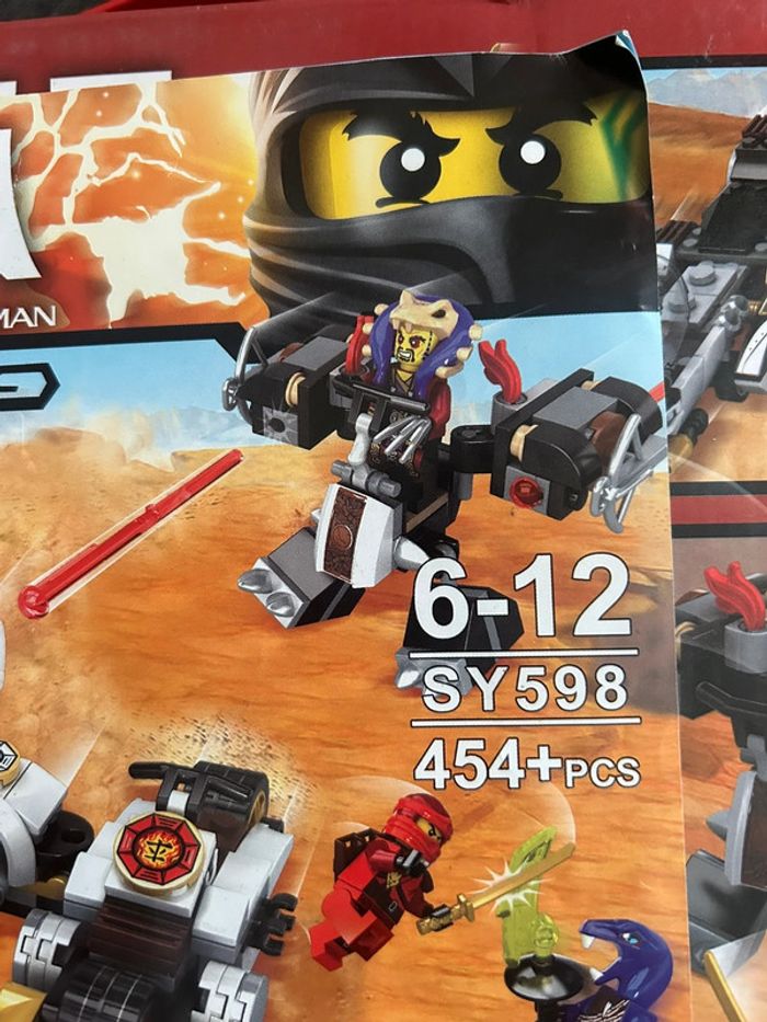 Jouets 🧸 briques de construction type lego ninjago - photo numéro 5