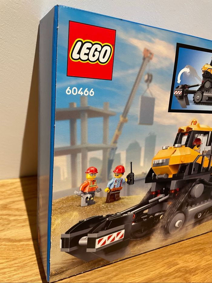 Lego City 60466 Le bulldozer jaune - photo numéro 6
