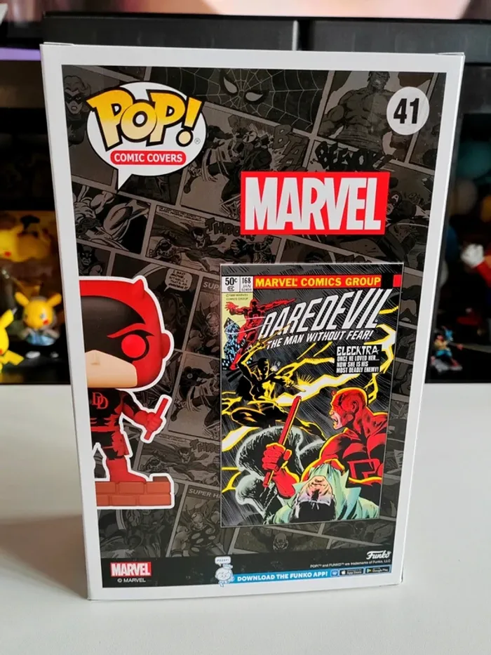 Figurine POP Daredevil + Comics n°41 / Marvel, Comic Covers - photo numéro 2