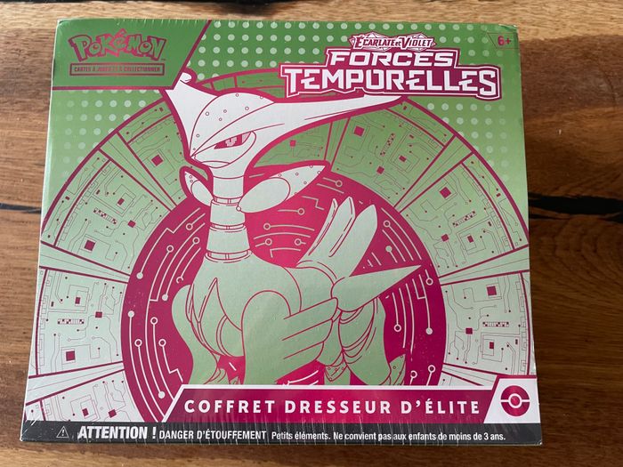Pokémon Coffret ETB Dresseur D'Elite Forces Temporelles EV05 FR Neuf Scellé