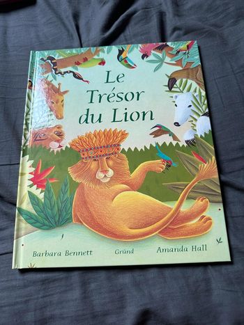 livre : le trésor du lion