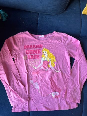 T-shirt Disney princess 7-8 ans