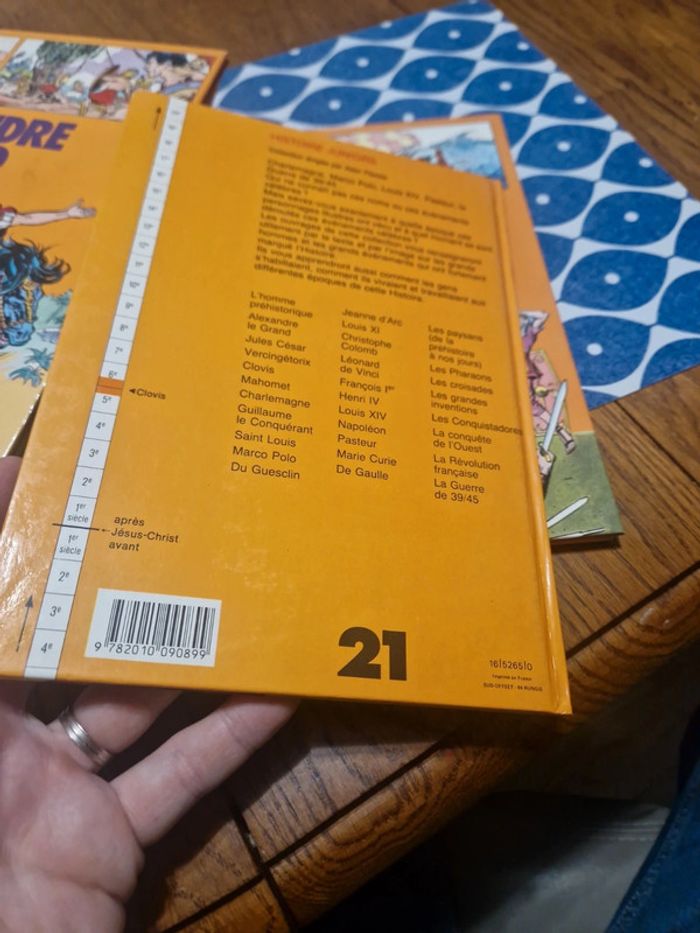 Lot de 8 livres vintage Histoire juniors - photo numéro 15