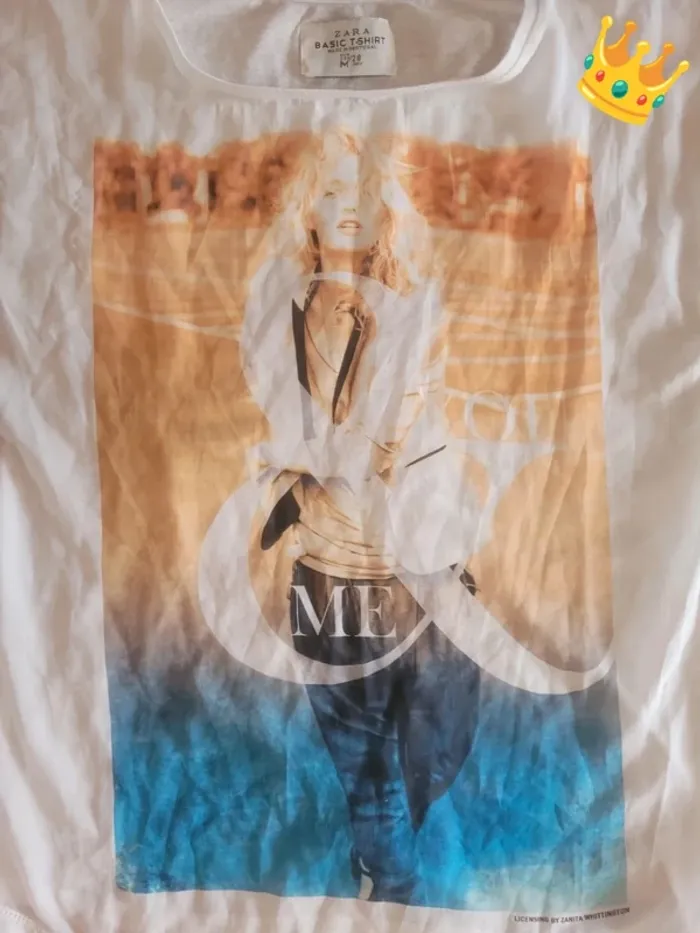 Zara basic t-shirt  femme - photo numéro 2