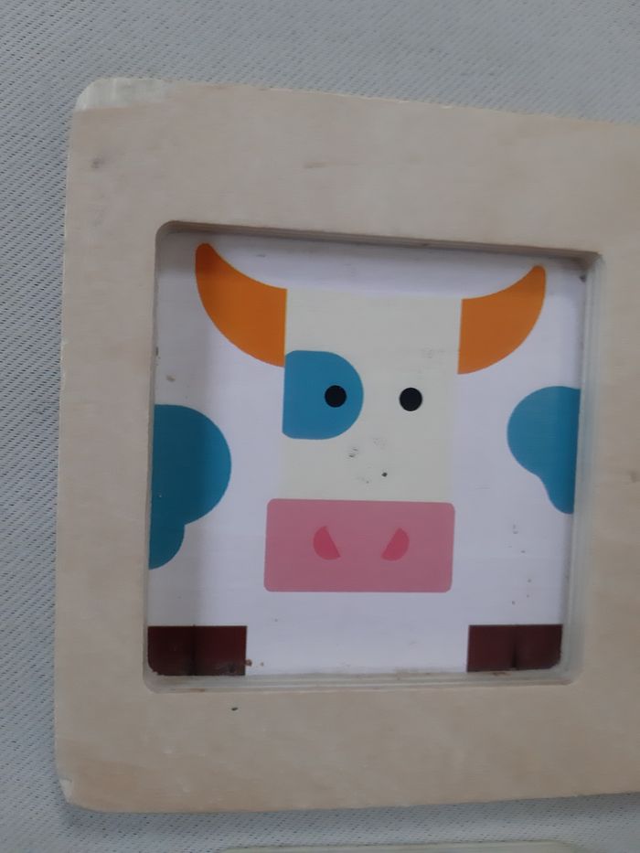 Puzzle en bois - formes géométriques à encastrer - FormaBasic - Djeco - photo numéro 5