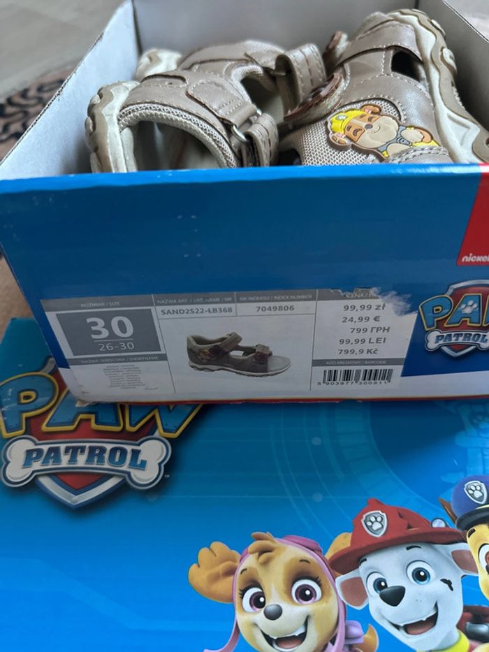 Sandales Nickelodeon Paw Patrol taille 30 - photo numéro 7