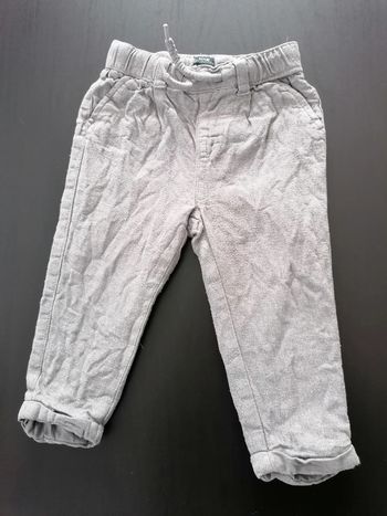 Jogging hiver gris habillé bébé garçon