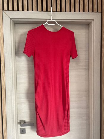 Robe de grossesse rouge