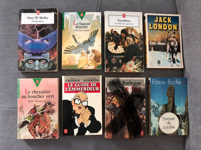 Livres: collection « livres de poche » TBE