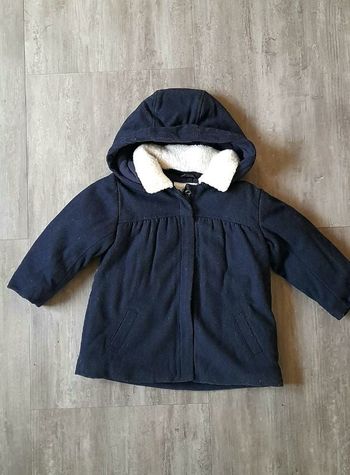 Duffle coat en drap de laine